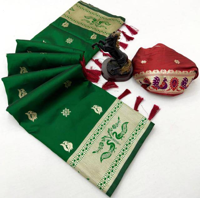 Malhar mayurika paithani Saree wholesale market